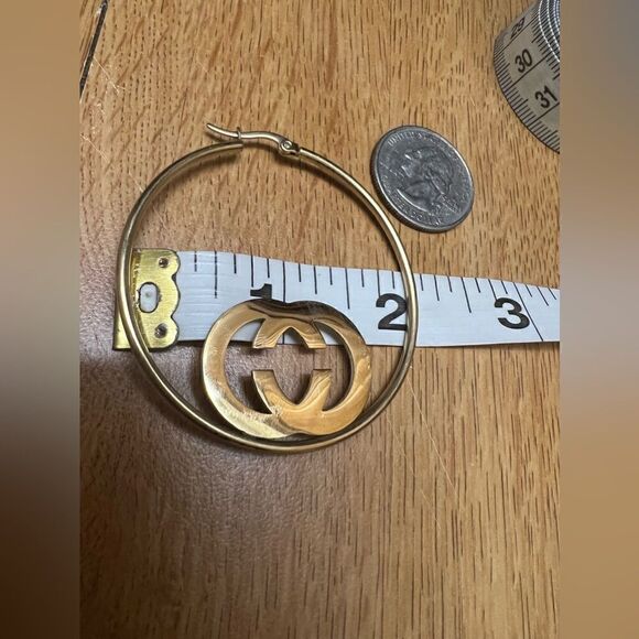 Hoop earrings   - Picture 3 of 3